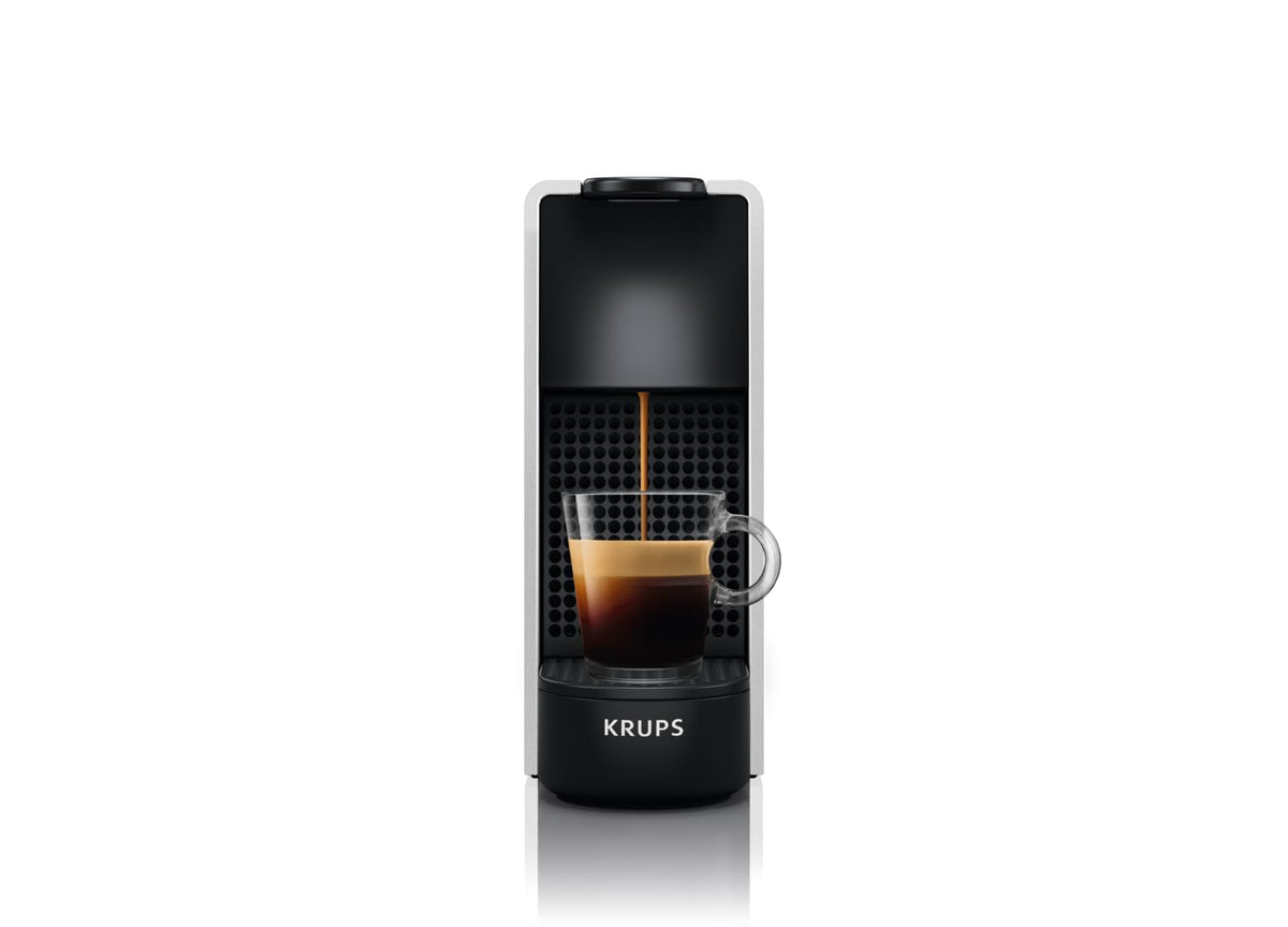 Machine à Café à Capsules Luxifa Ultra Compacte – Blanc, Espresso & Lungo