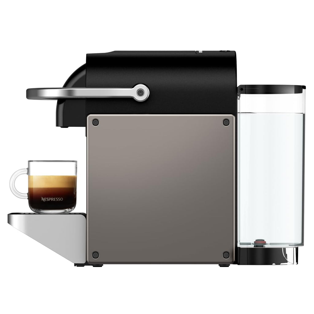 Machine à Café à Capsules Luxifa Style Industriel – Titane, Revêtement Métal