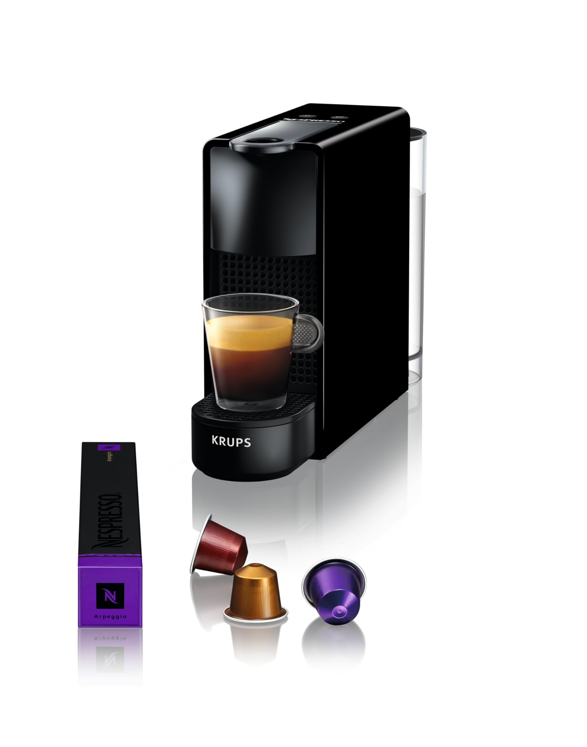 Machine à Café à Capsules Luxifa Ultra Compacte – Noir, Espresso & Lungo